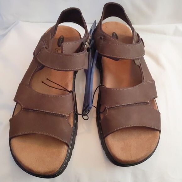 Dr. Scholls Complex Faux Leather Strappy Fisherman Outdoors Hiking Sandal Size 9 - Picture 3 of 9